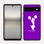 כיסוי בעיצוב אישי עם השם שלך לדגם - Google Pixel 6a 5G בעיצוב מעודדת