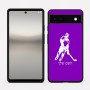כיסוי בעיצוב אישי עם השם שלך לדגם - Google Pixel 6a 5G בעיצוב שחקן הוקי
