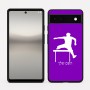 כיסוי בעיצוב אישי עם השם שלך לדגם - Google Pixel 6a 5G בעיצוב קפיצת משוכות