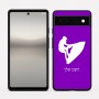 כיסוי בעיצוב אישי עם השם שלך לדגם - Google Pixel 6a 5G בעיצוב אופנוע ים