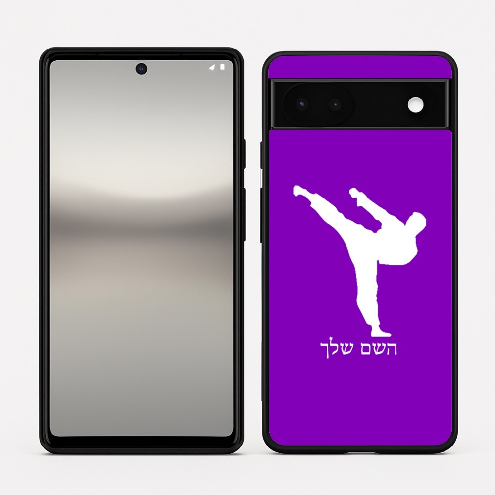 כיסוי בעיצוב אישי עם השם שלך לדגם - Google Pixel 6a 5G בעיצוב קרטה