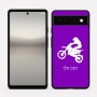 כיסוי בעיצוב אישי עם השם שלך לדגם - Google Pixel 6a 5G בעיצוב מוטוקרוס