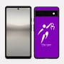 כיסוי בעיצוב אישי עם השם שלך לדגם - Google Pixel 6a 5G בעיצוב כדורסל אולימפי