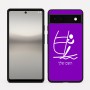 כיסוי בעיצוב אישי עם השם שלך לדגם - Google Pixel 6a 5G בעיצוב שייט אולימפי