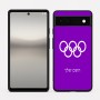 כיסוי בעיצוב אישי עם השם שלך לדגם - Google Pixel 6a 5G בעיצוב אולימפי