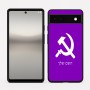 כיסוי בעיצוב אישי עם השם שלך לדגם - Google Pixel 6a 5G בעיצוב פטיש ומגל