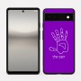 כיסוי בעיצוב אישי עם השם שלך לדגם - Google Pixel 6a 5G בעיצוב יד