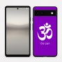 כיסוי בעיצוב אישי עם השם שלך לדגם - Google Pixel 6a 5G בעיצוב סמל אום