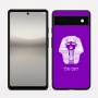 כיסוי בעיצוב אישי עם השם שלך לדגם - Google Pixel 6a 5G בעיצוב פרעה - תות ענח' אמון מצרי