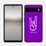 כיסוי בעיצוב אישי עם השם שלך לדגם - Google Pixel 6a 5G בעיצוב יד סלע