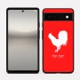 כיסוי בעיצוב אישי עם השם שלך לדגם - Google Pixel 6a 5G בעיצוב תרנגול