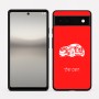 כיסוי בעיצוב אישי עם השם שלך לדגם - Google Pixel 6a 5G בעיצוב מכונית