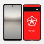 כיסוי בעיצוב אישי עם השם שלך לדגם - Google Pixel 6a 5G בעיצוב קרייזלר