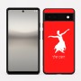 כיסוי בעיצוב אישי עם השם שלך לדגם - Google Pixel 6a 5G בעיצוב בלרינה