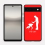 כיסוי בעיצוב אישי עם השם שלך לדגם - Google Pixel 6a 5G בעיצוב גריל ברביקיו
