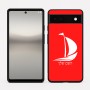 כיסוי בעיצוב אישי עם השם שלך לדגם - Google Pixel 6a 5G בעיצוב סירה