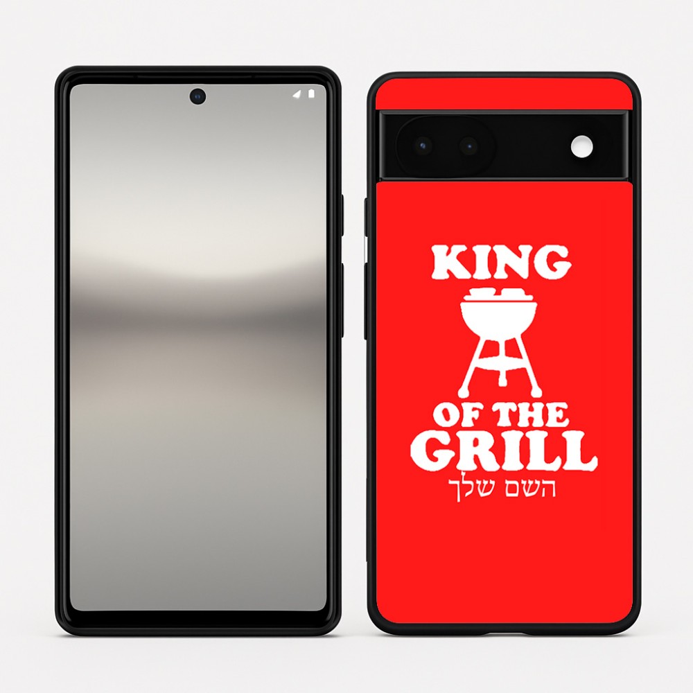 כיסוי בעיצוב אישי עם השם שלך לדגם - Google Pixel 6a 5G בעיצוב מלך הגריל