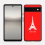 כיסוי בעיצוב אישי עם השם שלך לדגם - Google Pixel 6a 5G בעיצוב מגדל אייפל