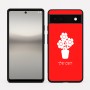כיסוי בעיצוב אישי עם השם שלך לדגם - Google Pixel 6a 5G בעיצוב פרח