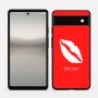 כיסוי בעיצוב אישי עם השם שלך לדגם - Google Pixel 6a 5G בעיצוב שפתיים - נשיקה