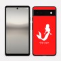 כיסוי בעיצוב אישי עם השם שלך לדגם - Google Pixel 6a 5G בעיצוב בתולת ים - אישה