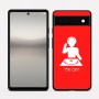 כיסוי בעיצוב אישי עם השם שלך לדגם - Google Pixel 6a 5G בעיצוב אזור מוזיקה של די ג'יי