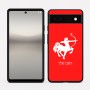 כיסוי בעיצוב אישי עם השם שלך לדגם - Google Pixel 6a 5G בעיצוב מזלות - קשת