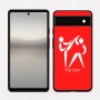 כיסוי בעיצוב אישי עם השם שלך לדגם - Google Pixel 6a 5G בעיצוב לוחמים אולימפיים