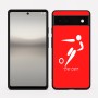 כיסוי בעיצוב אישי עם השם שלך לדגם - Google Pixel 6a 5G בעיצוב כדורגל אולימפי