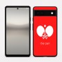 כיסוי בעיצוב אישי עם השם שלך לדגם - Google Pixel 6a 5G בעיצוב פינג פונג