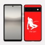 כיסוי בעיצוב אישי עם השם שלך לדגם - Google Pixel 6a 5G בעיצוב סקי