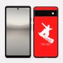 כיסוי בעיצוב אישי עם השם שלך לדגם - Google Pixel 6a 5G בעיצוב סנובורדיסט