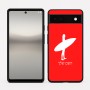 כיסוי בעיצוב אישי עם השם שלך לדגם - Google Pixel 6a 5G בעיצוב גלישה - גלישה