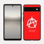 כיסוי בעיצוב אישי עם השם שלך לדגם - Google Pixel 6a 5G בעיצוב אנרכיה