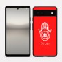 כיסוי בעיצוב אישי עם השם שלך לדגם - Google Pixel 6a 5G בעיצוב חמסה - קבלה