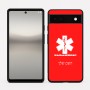 כיסוי בעיצוב אישי עם השם שלך לדגם - Google Pixel 6a 5G בעיצוב חובש