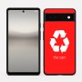 כיסוי בעיצוב אישי עם השם שלך לדגם - Google Pixel 6a 5G בעיצוב למחזר
