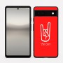 כיסוי בעיצוב אישי עם השם שלך לדגם - Google Pixel 6a 5G בעיצוב יד סלע
