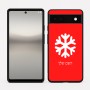 כיסוי בעיצוב אישי עם השם שלך לדגם - Google Pixel 6a 5G בעיצוב שלג
