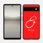 כיסוי בעיצוב אישי עם השם שלך לדגם - Google Pixel 6a 5G בעיצוב סטטוסקופ רופא