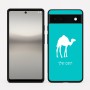 כיסוי בעיצוב אישי עם השם שלך לדגם - Google Pixel 6a 5G בעיצוב גמל