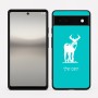 כיסוי בעיצוב אישי עם השם שלך לדגם - Google Pixel 6a 5G בעיצוב צבי