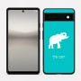 כיסוי בעיצוב אישי עם השם שלך לדגם - Google Pixel 6a 5G בעיצוב פיל