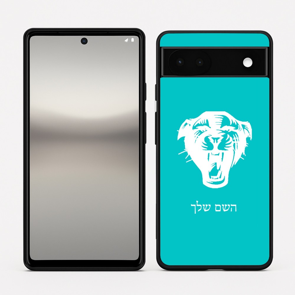 כיסוי בעיצוב אישי עם השם שלך לדגם - Google Pixel 6a 5G בעיצוב פני פנטרה