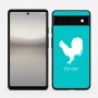כיסוי בעיצוב אישי עם השם שלך לדגם - Google Pixel 6a 5G בעיצוב תרנגול