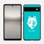כיסוי בעיצוב אישי עם השם שלך לדגם - Google Pixel 6a 5G בעיצוב זאב