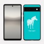 כיסוי בעיצוב אישי עם השם שלך לדגם - Google Pixel 6a 5G בעיצוב זברה