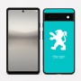 כיסוי בעיצוב אישי עם השם שלך לדגם - Google Pixel 6a 5G בעיצוב פיג'ו