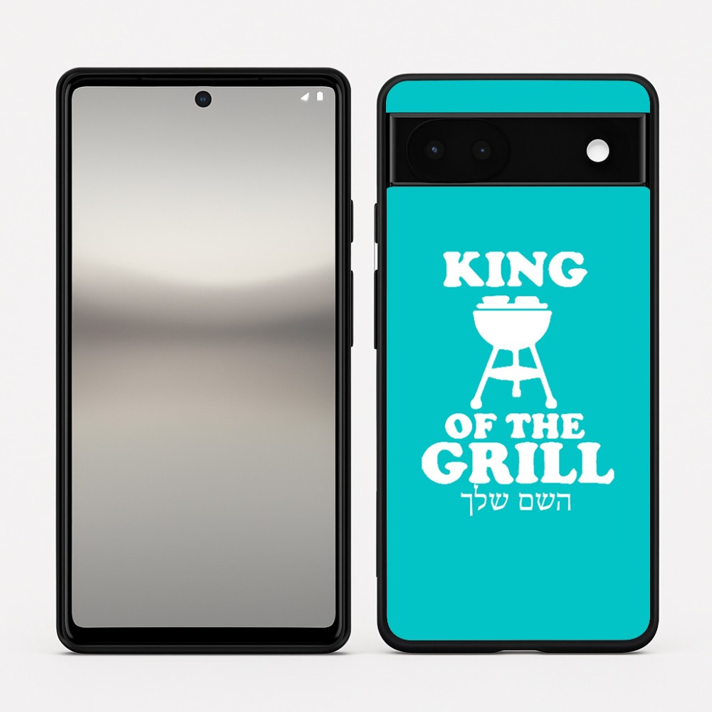 כיסוי בעיצוב אישי עם השם שלך לדגם - Google Pixel 6a 5G בעיצוב מלך הגריל