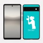 כיסוי בעיצוב אישי עם השם שלך לדגם - Google Pixel 6a 5G בעיצוב צלמת - אישה